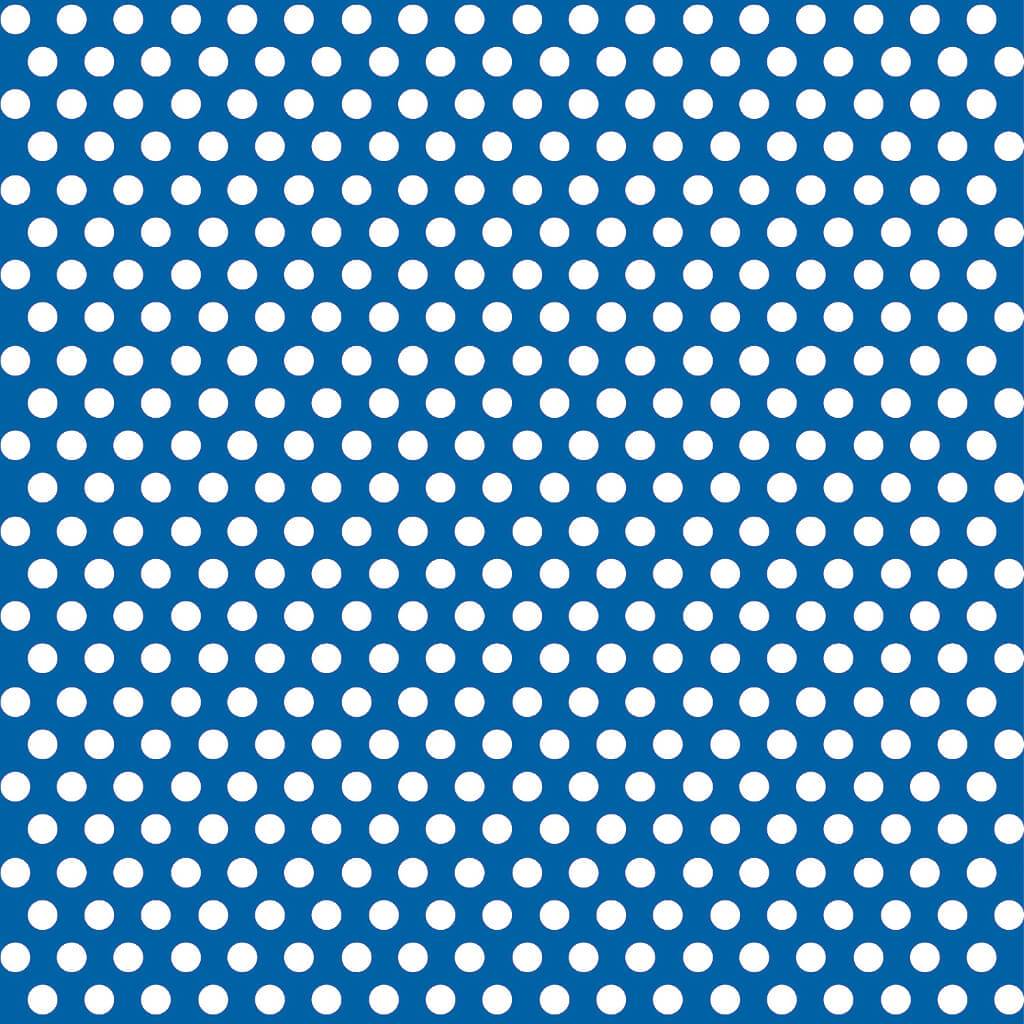 Gift Wrap 30in x 5ft, Royal Blue Dots 