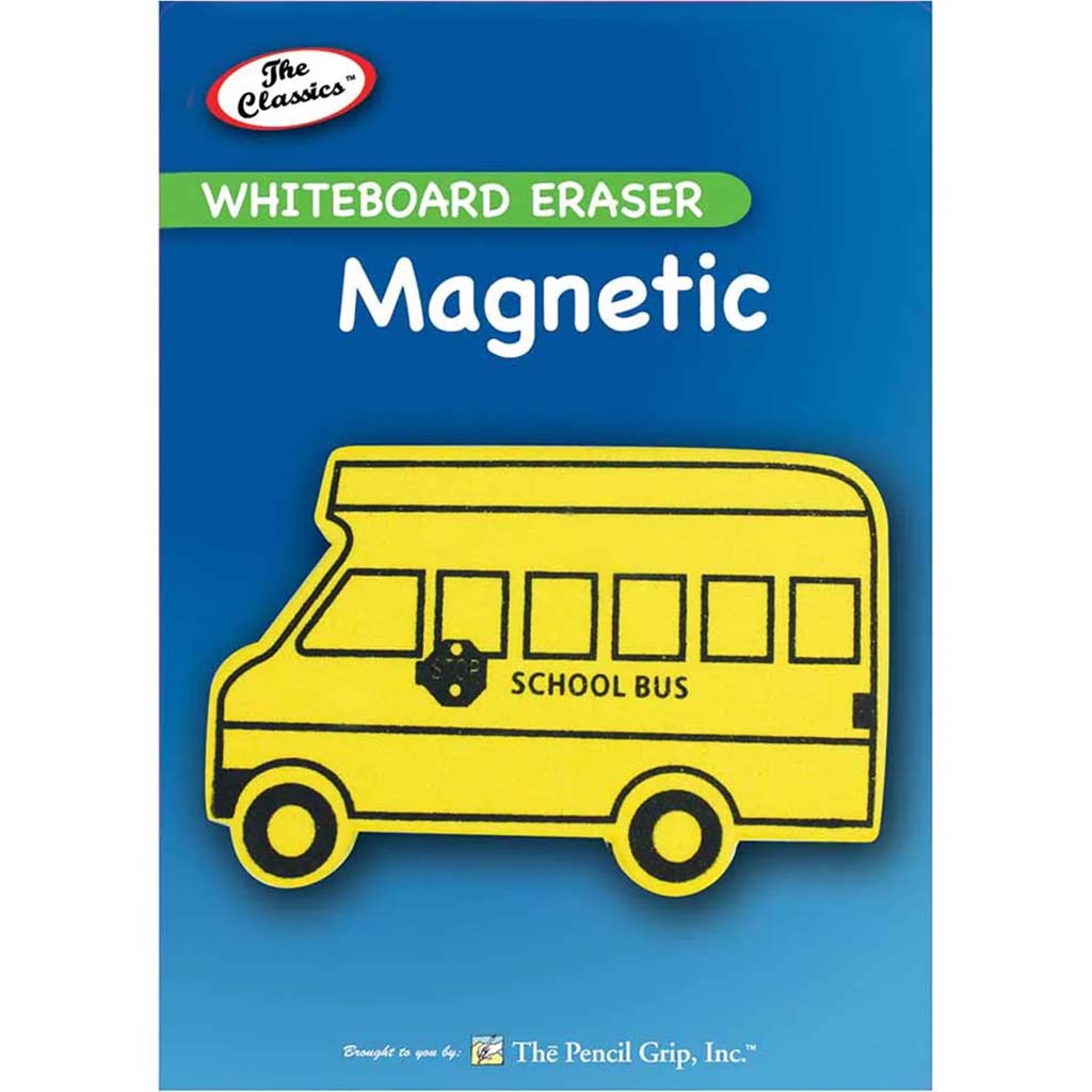 School Bus White Board Magnetic Eraser