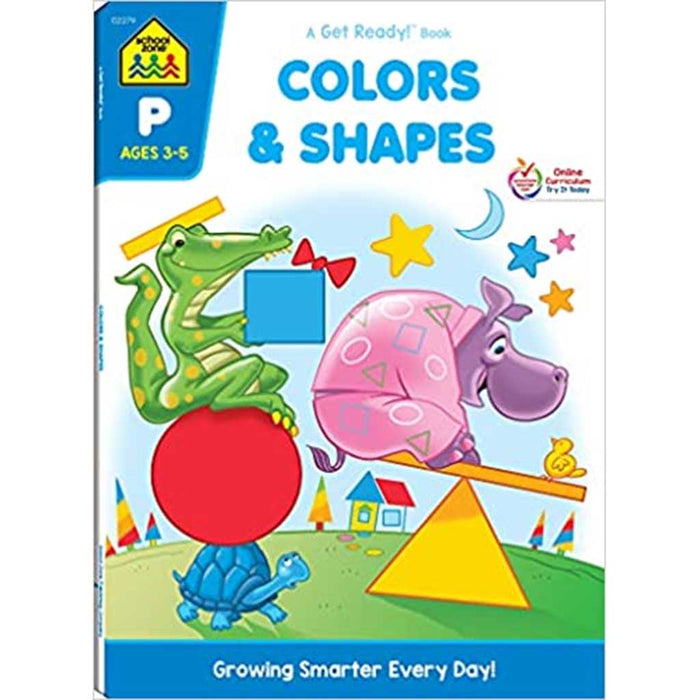Shapes & Colors Preschool Workbook