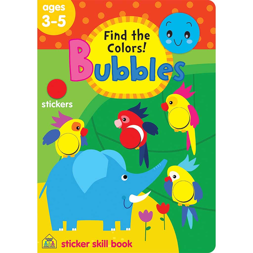 Bubbles Find the Colors! Workbook