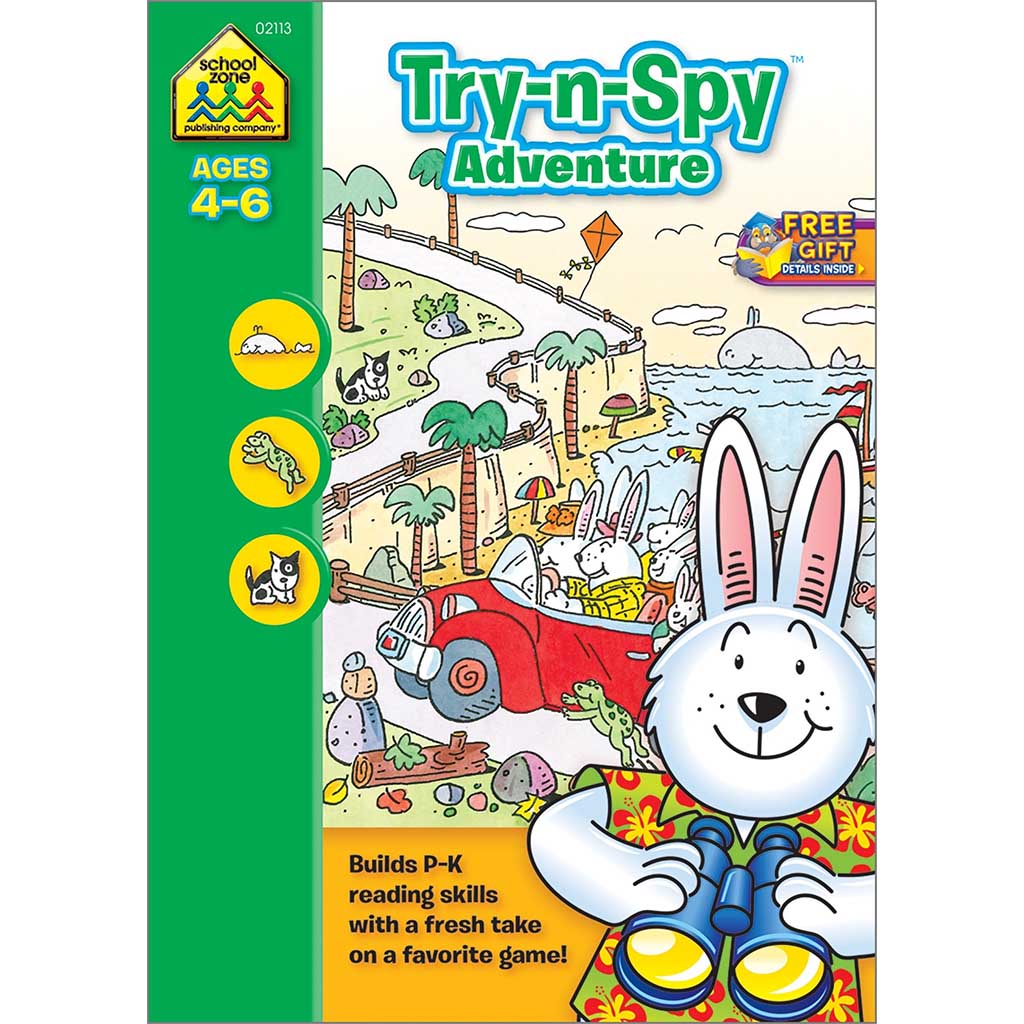 Try-n-Spy Adventure Workbook