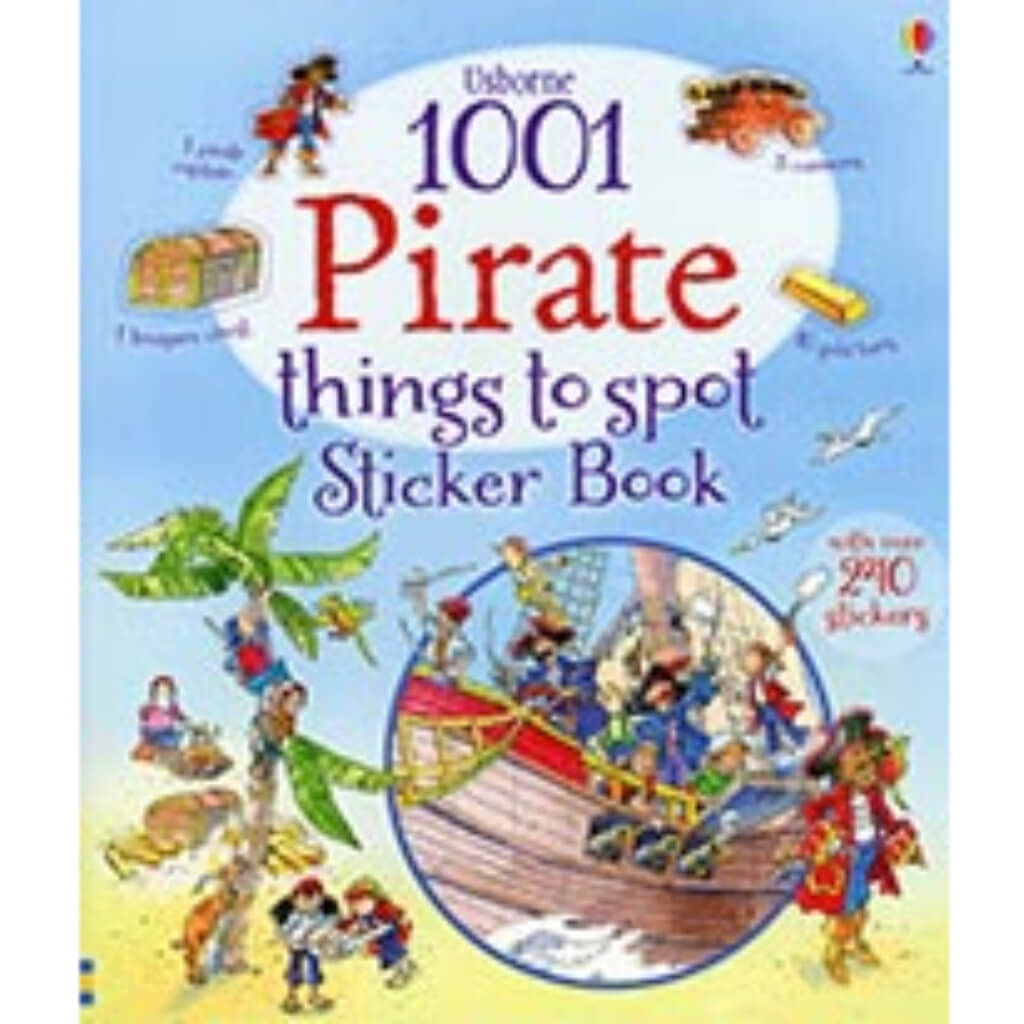 Book 1001 Pirate Things To Spot Sticker Book