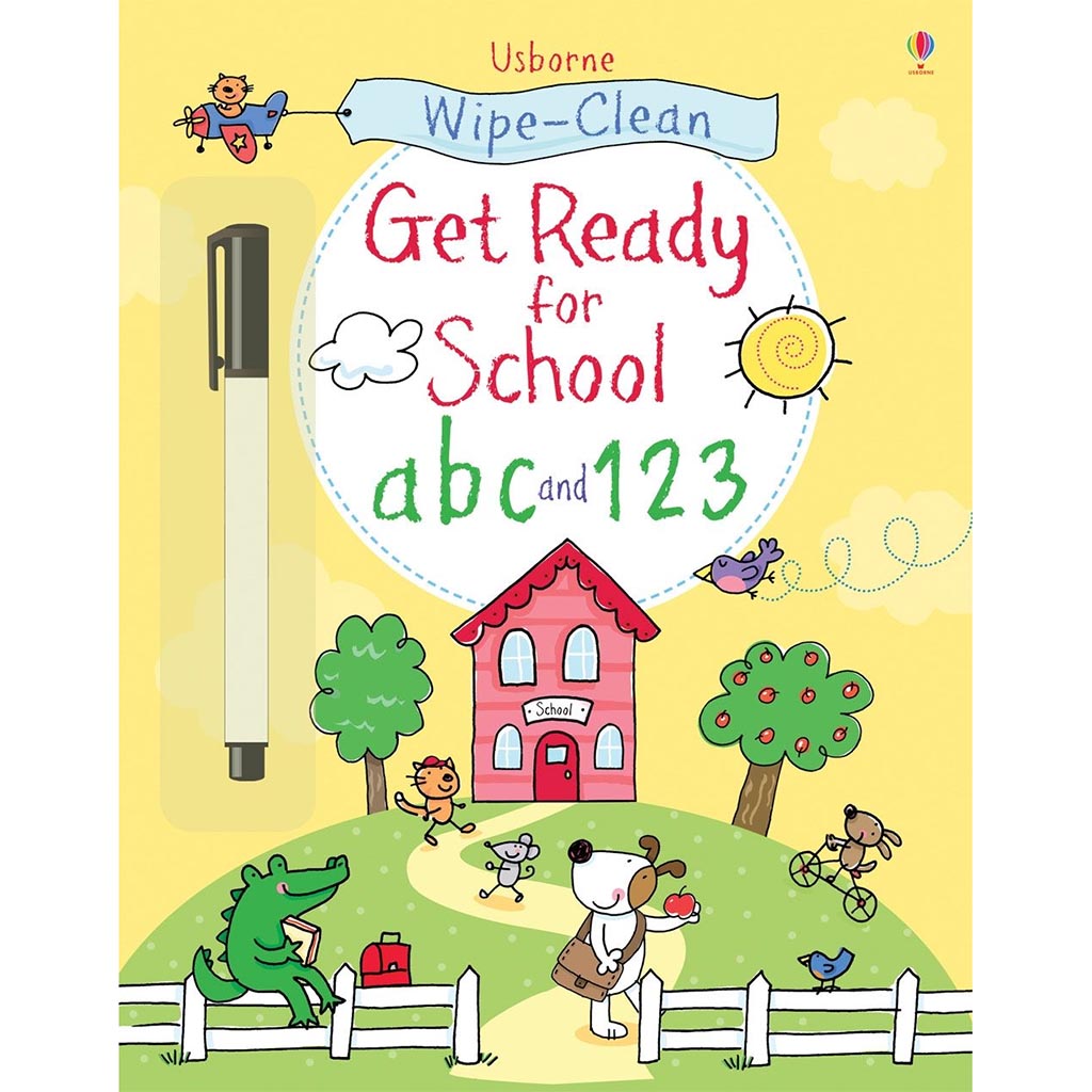 Wipe-Clean Ready for School ABC &amp; 123