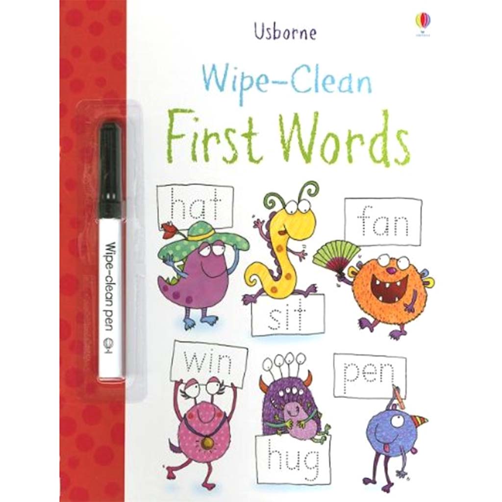 Wipe-Clean First Words