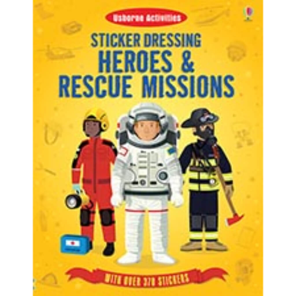 Sticker Dressing Heroes &amp; Rescue Missions Book