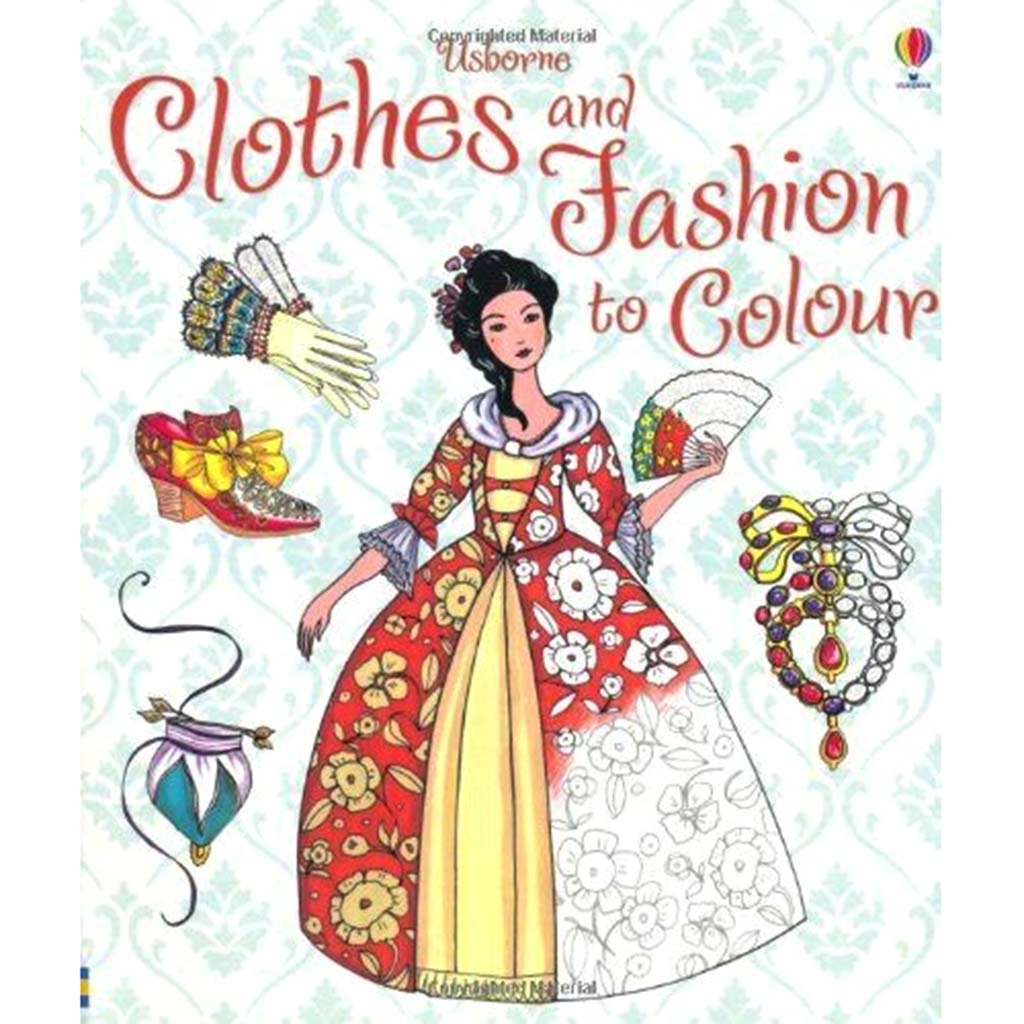 Clothes &amp; Fashion To Color