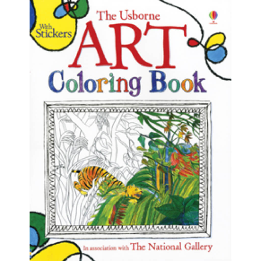 The Art Coloring Book