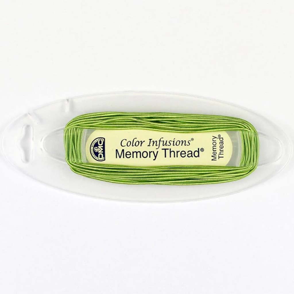 Dmc Memory Thread Light 3Yd Green 
