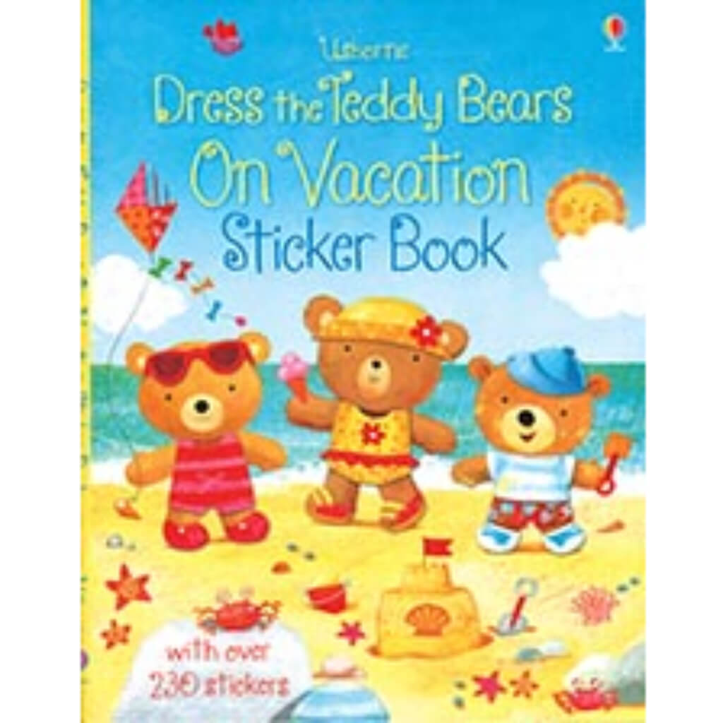 Dress the Teddy Bears on Vacation Sticker Book