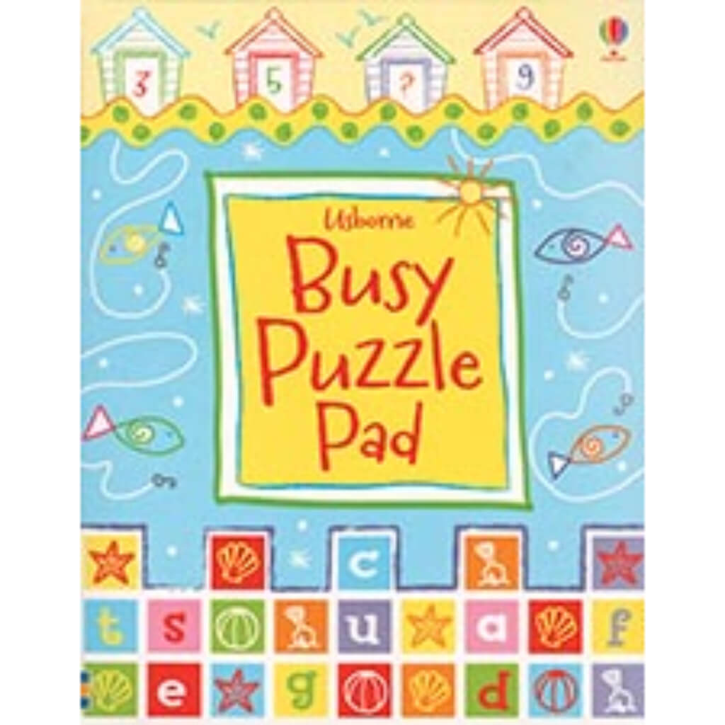 Busy Puzzle Pad Activity Book for Children Kids