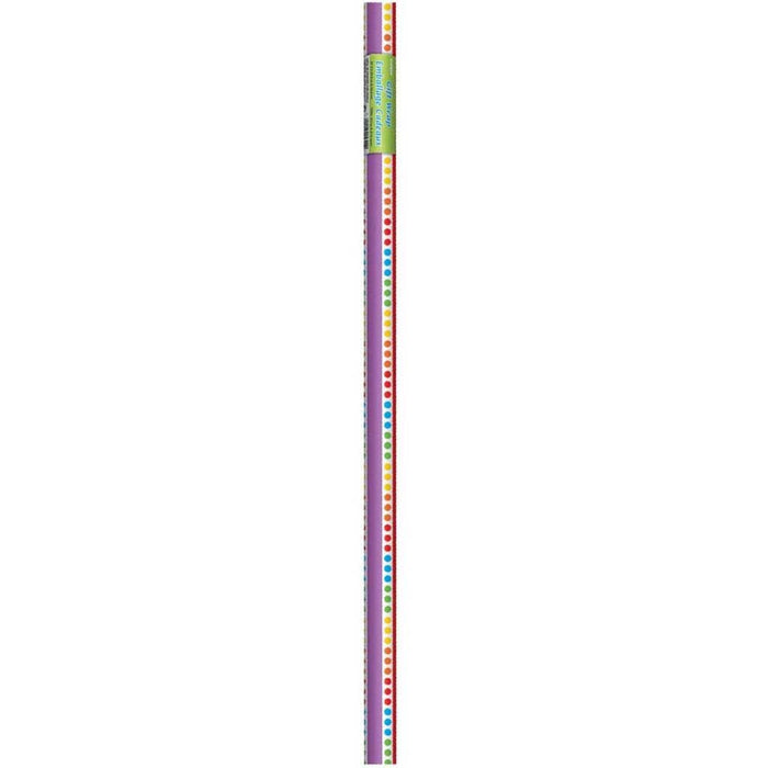 Gift Wrap 30in x 5ft, Rainbow Birthday 