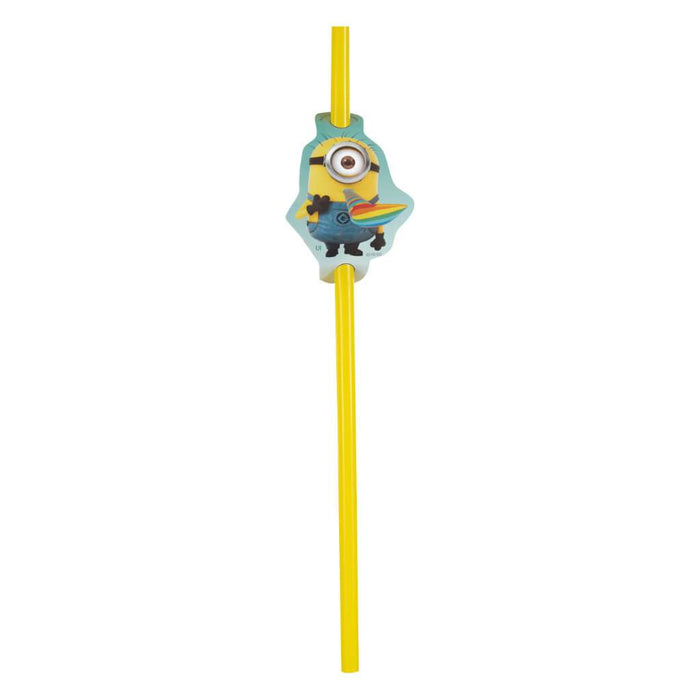 Favor Straws 24ct, Despicable Me 