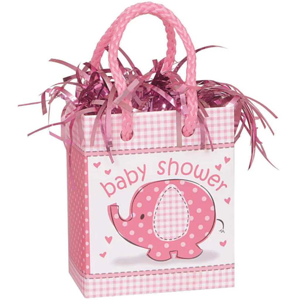 Balloon Weight Umbrellaphants Pink Mini Gift Bag 