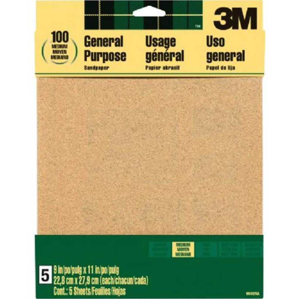 Aluminum Oxide Sandpaper Medium Grit 