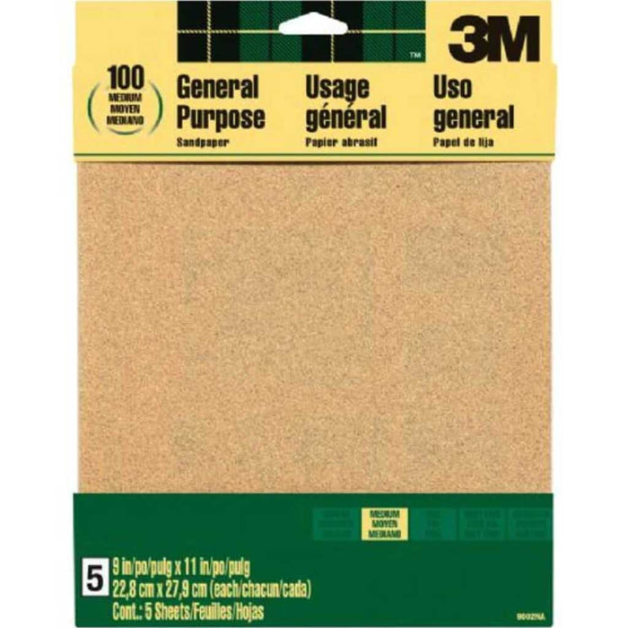 Aluminum Oxide Sandpaper Medium Grit 