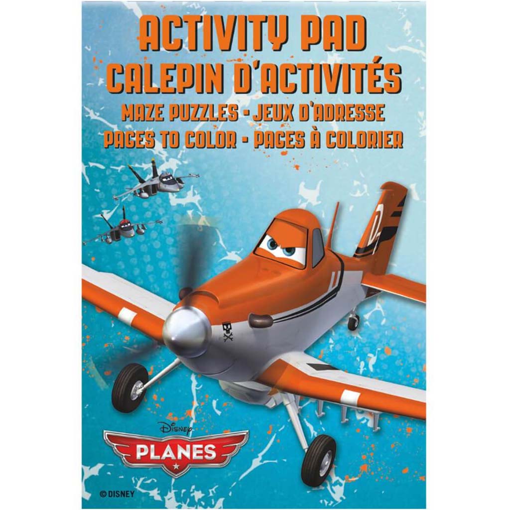 Activity Books 4ct, Planes 