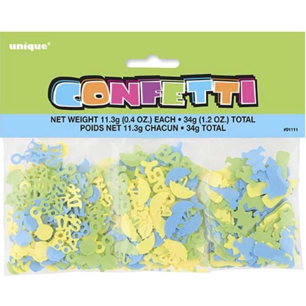 Confetti 1.2oz, Baby Shower 