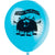 Latex Balloon 12in, Alien Fun Happy Birthday 