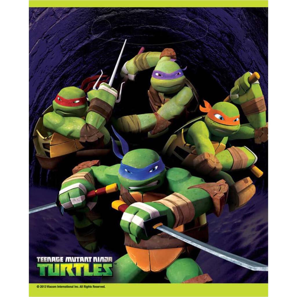 Teenage Mutant Ninja Turtles Loot Bags, 8ct 