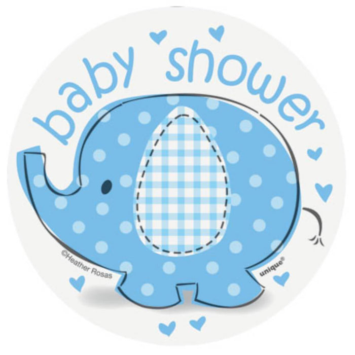 Mini Cutouts 8ct, Umbrellaphants Blue 