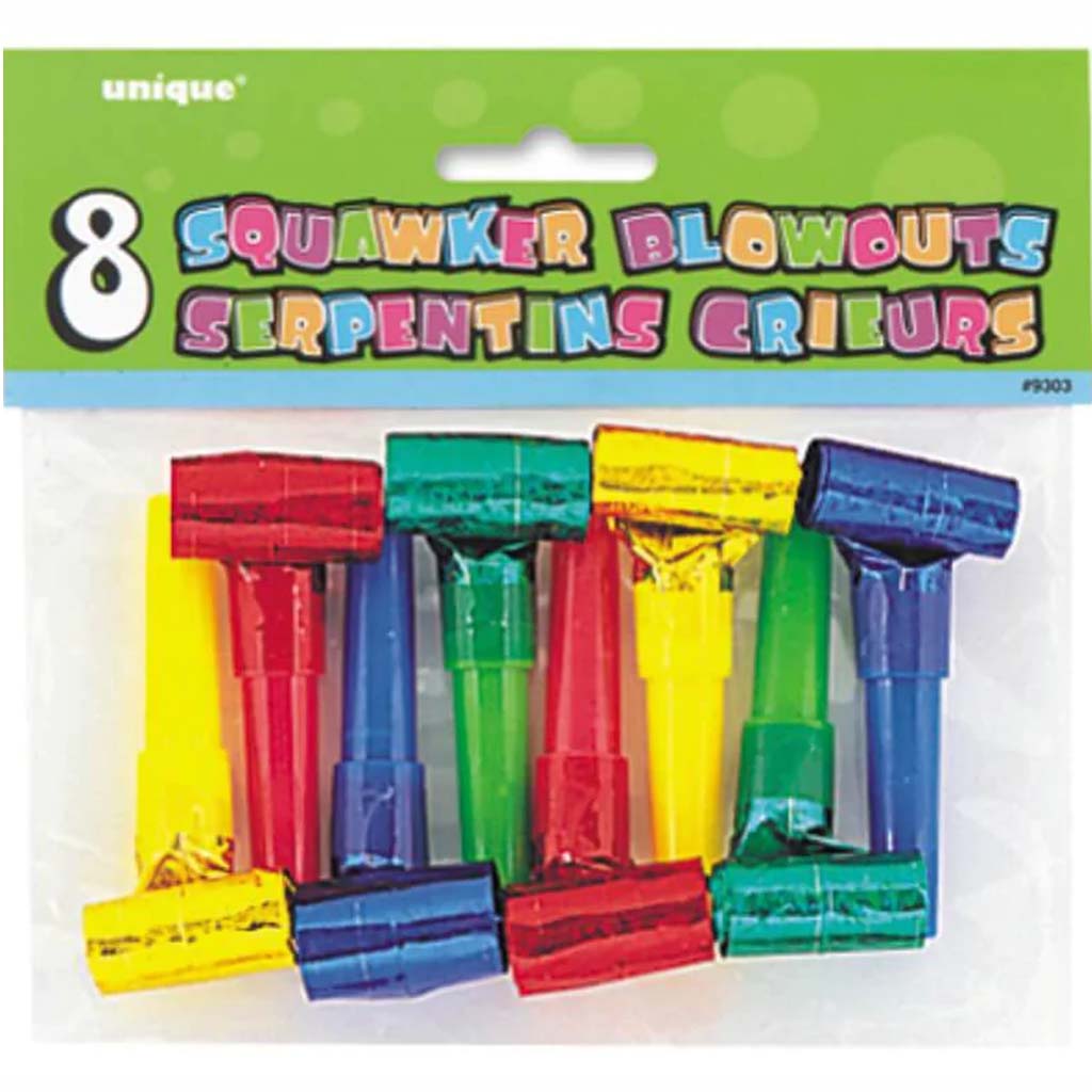 Prismatic Squawker Blowouts, 8ct 