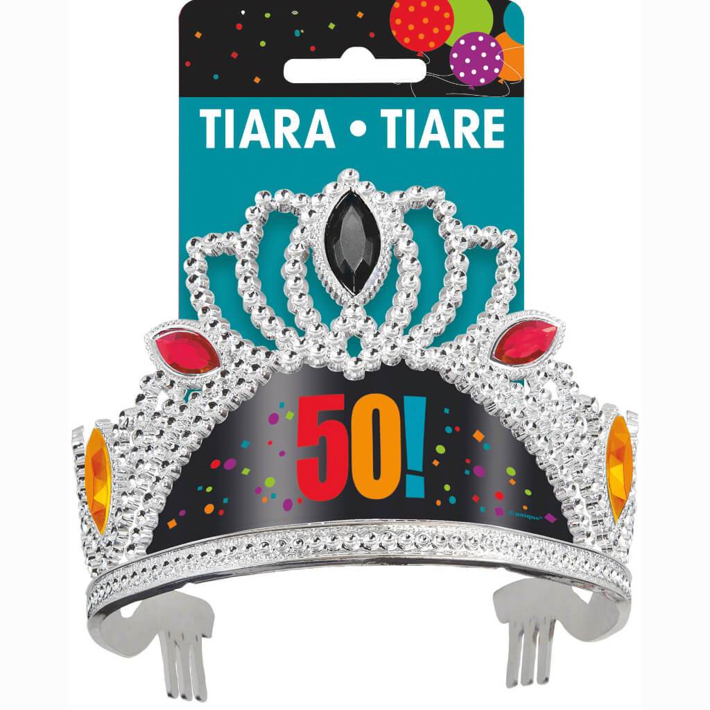 Tiara Birthday Cheer Age 50 