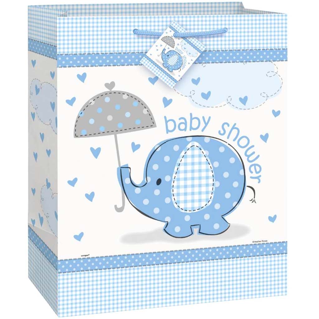 Elephant baby sale shower gift bags