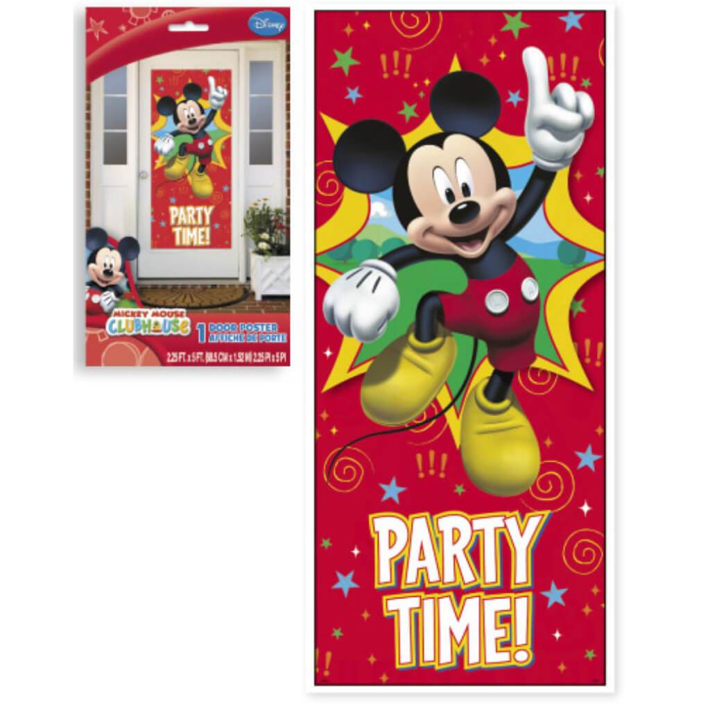 Door Poster 27in x 60in, Mickey Mouse 