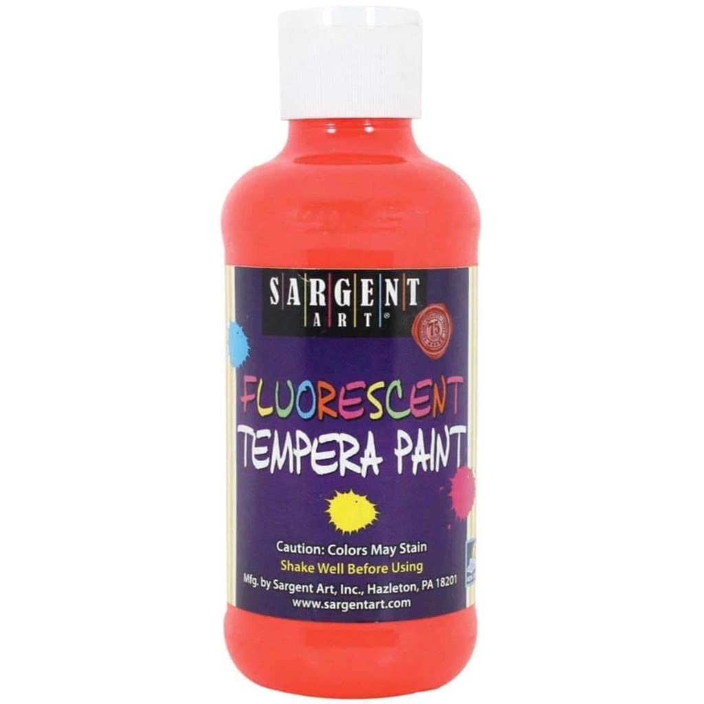 Tempera Fluorescent Paint 8oz