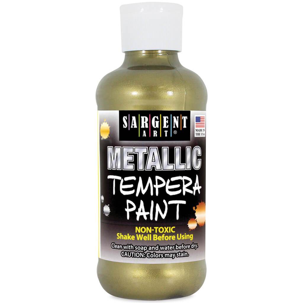 Metallic Tempera Paint 16oz Gold