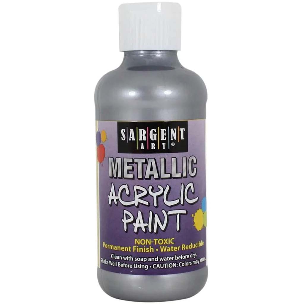 Metallic Acrylic Paints 8oz