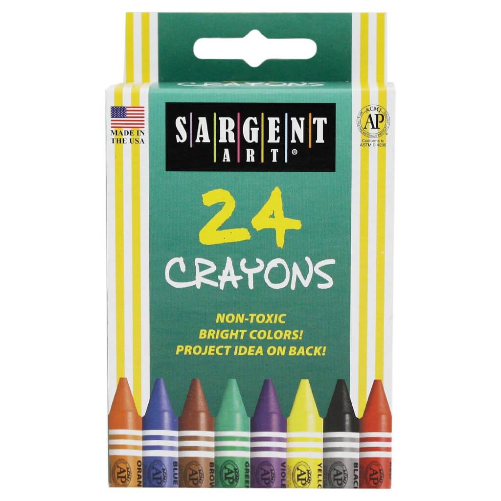 Crayon Peggable Pack 24ct