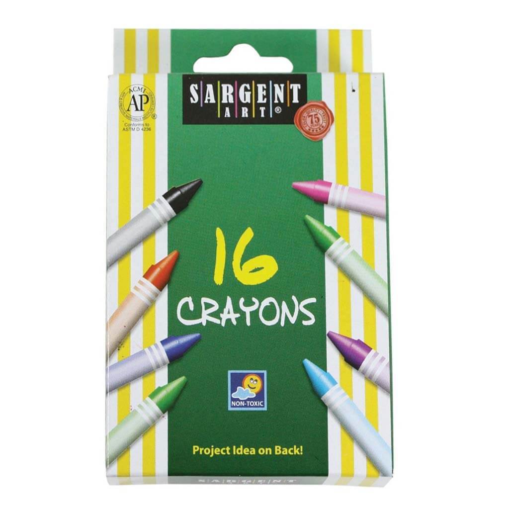 Crayon Peggable Pack 16ct