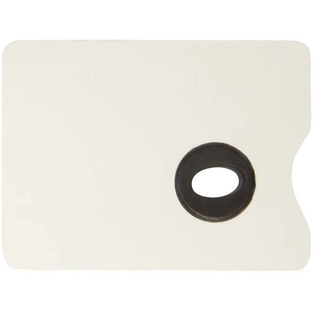 Melamine Palette with Neoprene Thumb Insert 