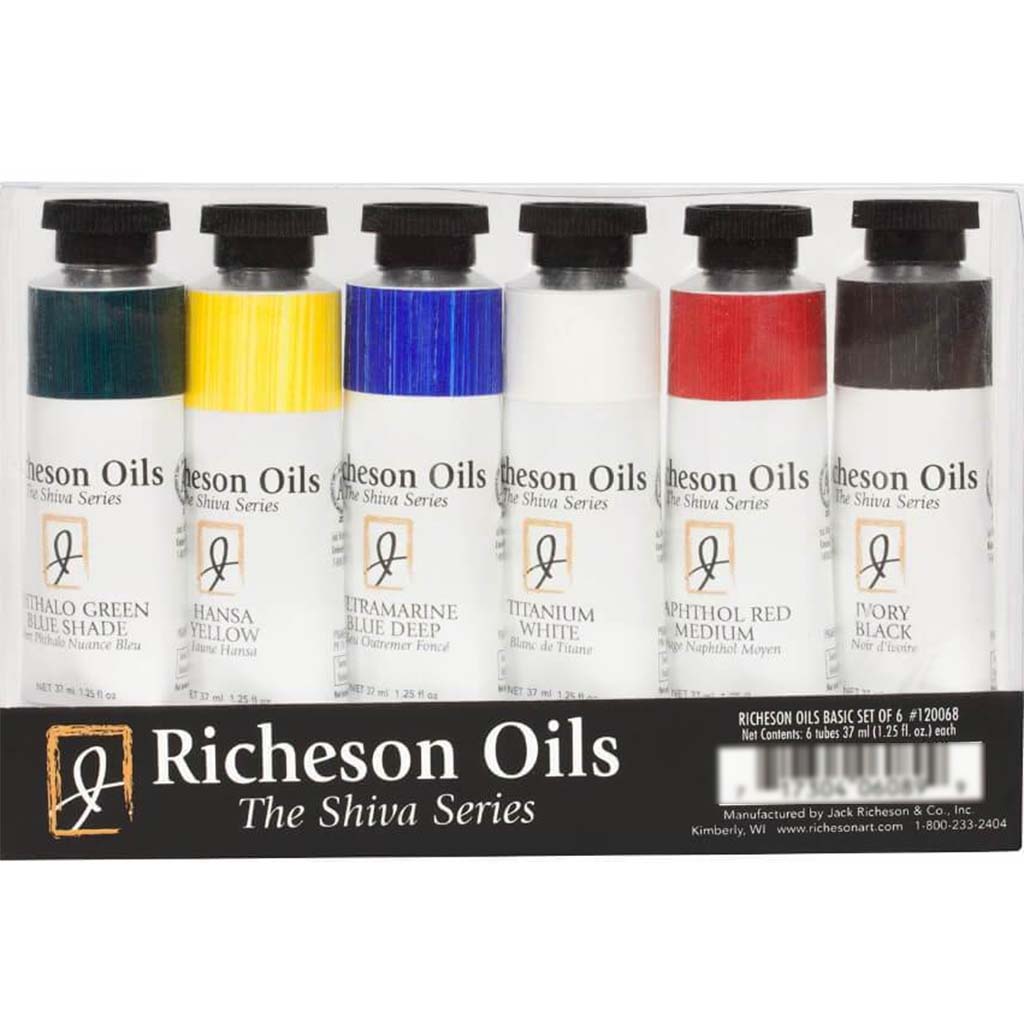 Oil Color Basic Set 6 x 1.25oz