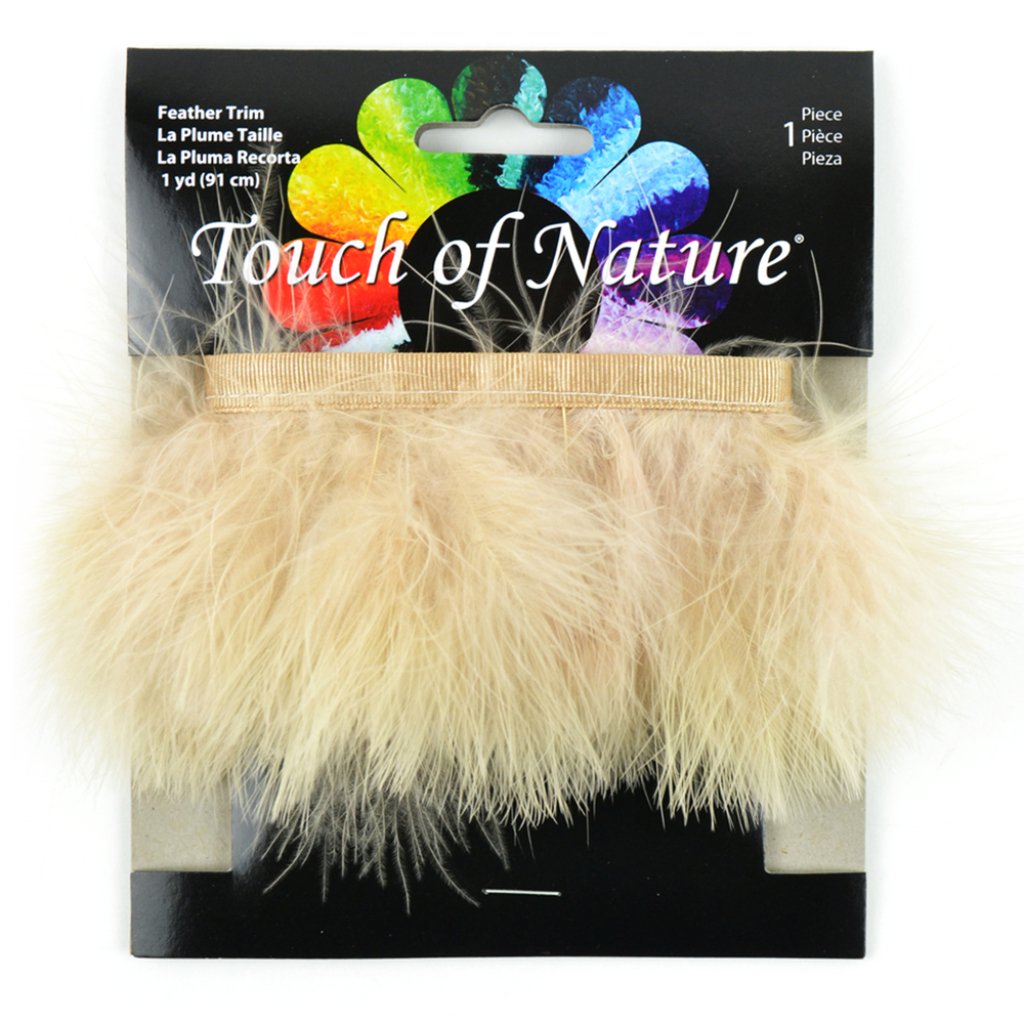 Fluffy Feather Marabou Trim Ta Tan 