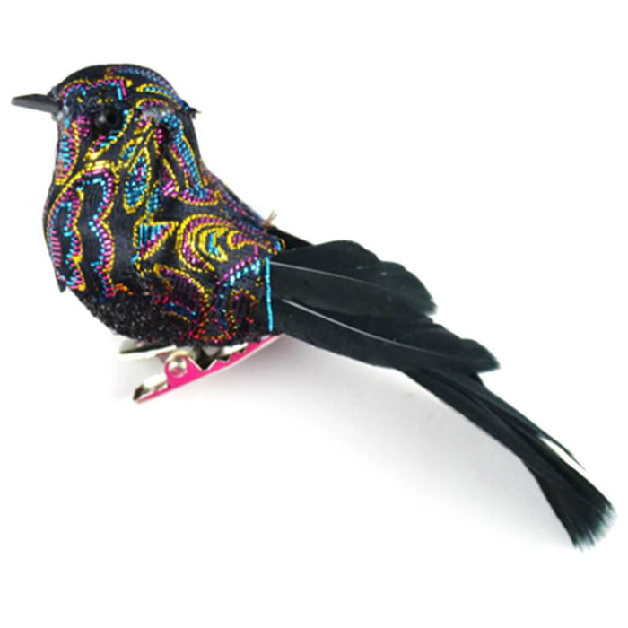Fancy Fabric Bird 3.5"