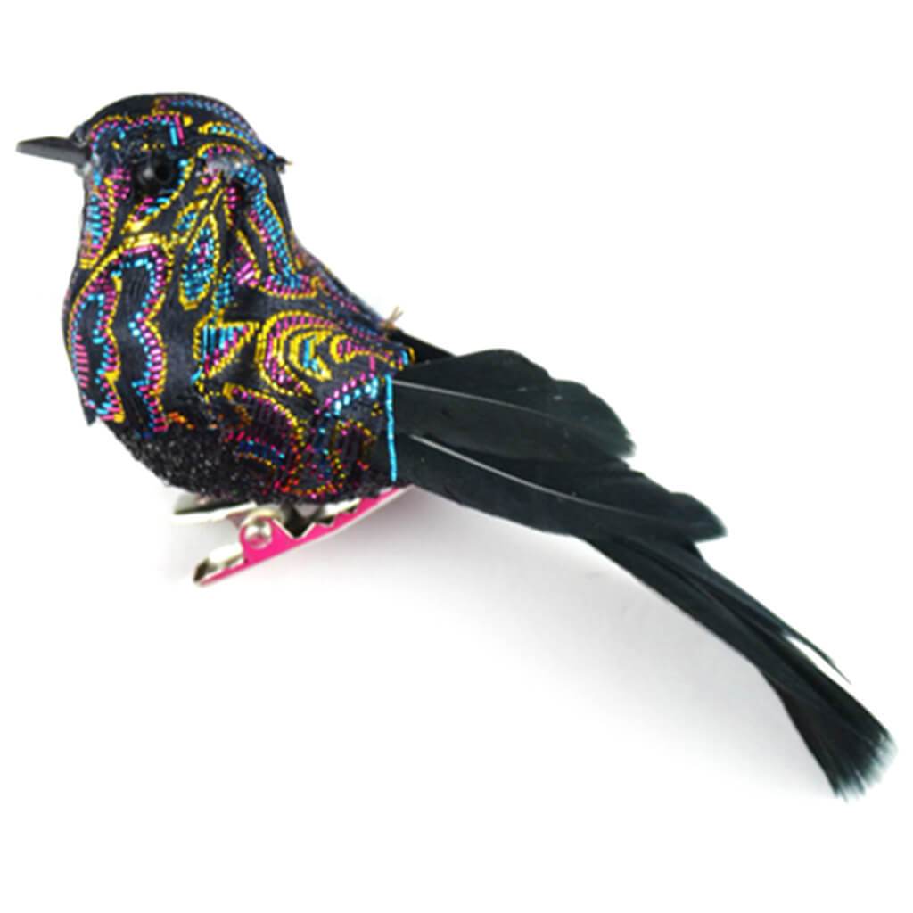 Fancy Fabric Bird 3.5"