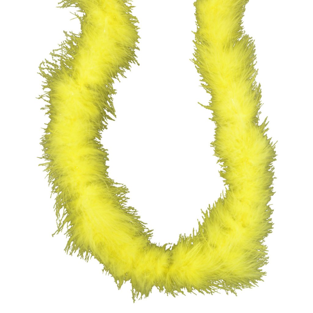 Fluffy Boa 18Gm Yellow Yellow 