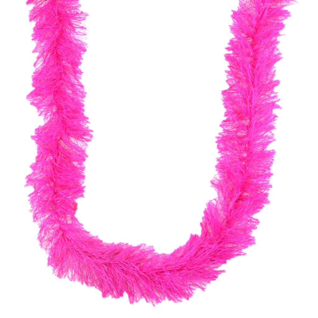 Nylon Thread Garland 28G Hot P Ink/Pink Metallic Lurex 2Yds 1 Hot Pink 
