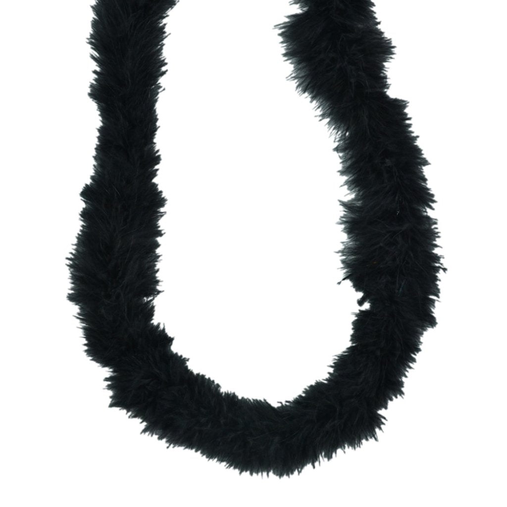 Fluffy Boa 18Gm Black Black 