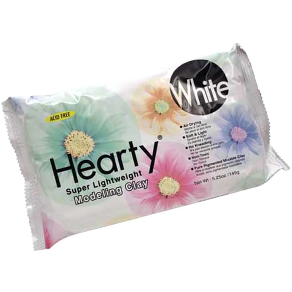 HEARTY CLAY WHITE 5.25OZ 