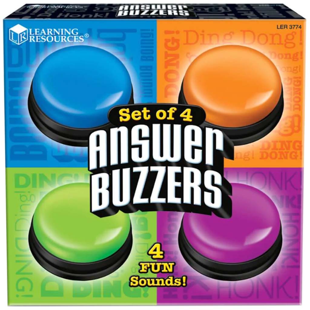 Answer Buzzers Set of 4 