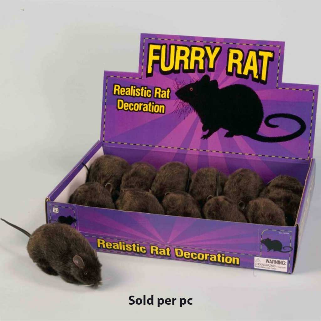 Furry Rat Black 