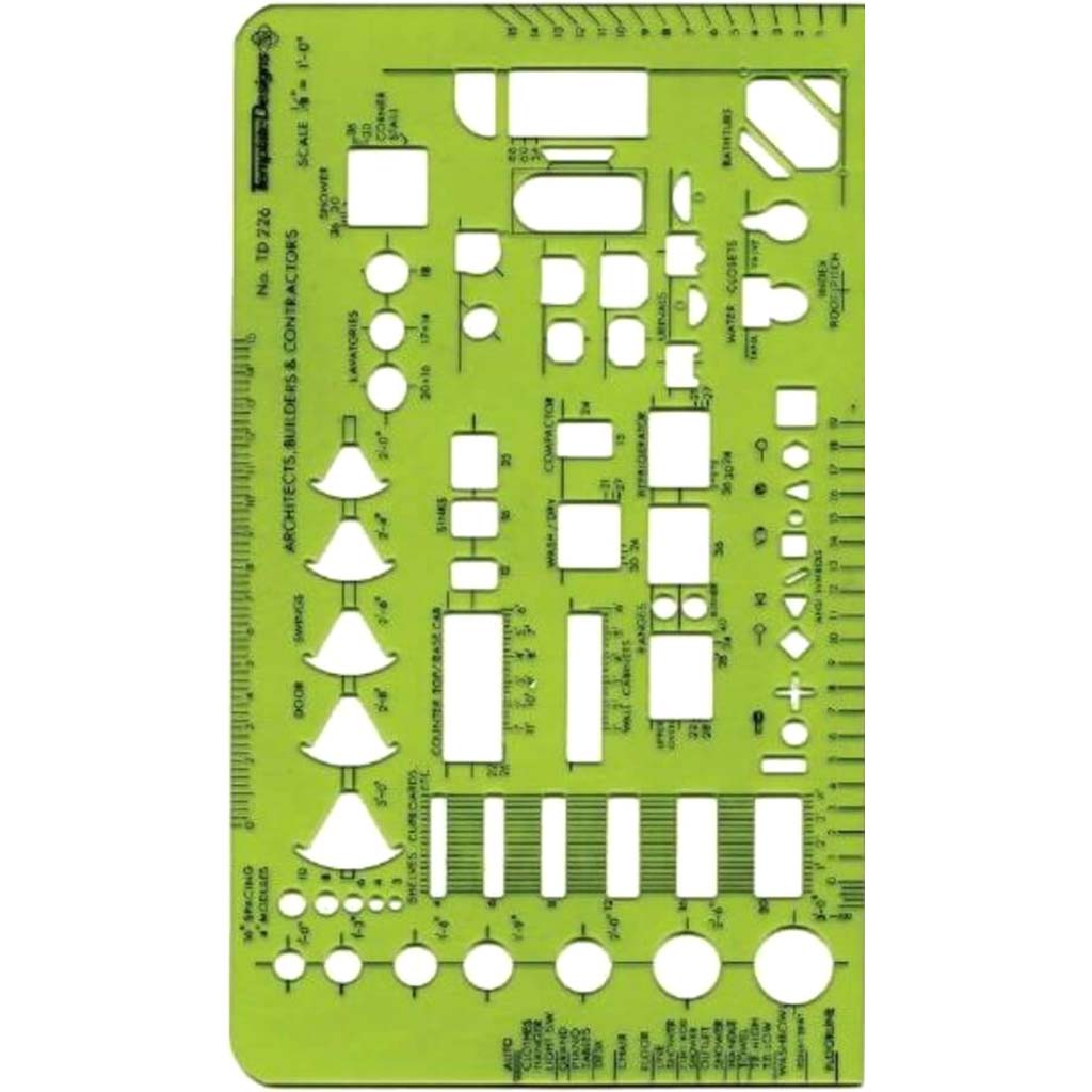 Template House Plan Fixtures 