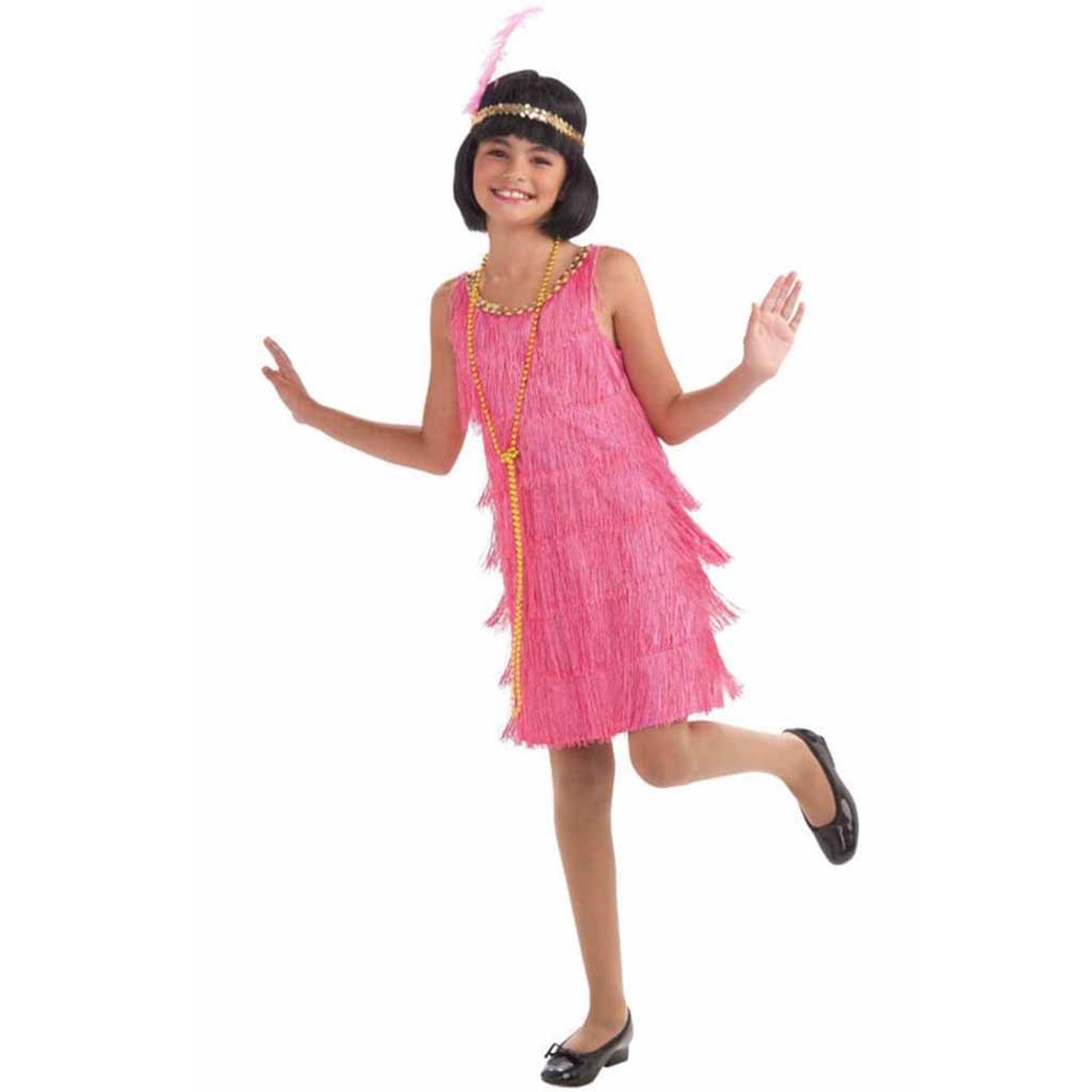 Little Miss Flapper Costume 12-14 Large