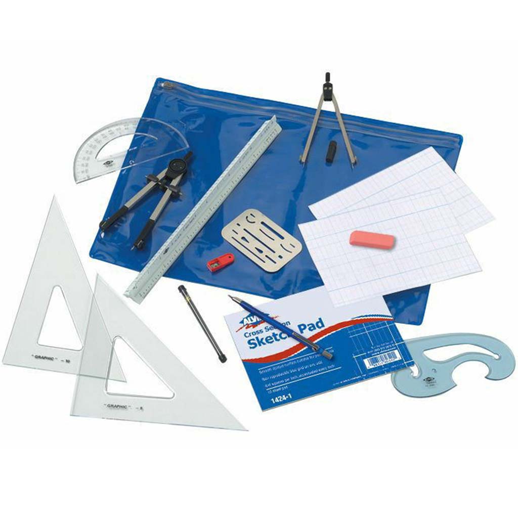 Drafting Mechanical Kit Basic Beginner 