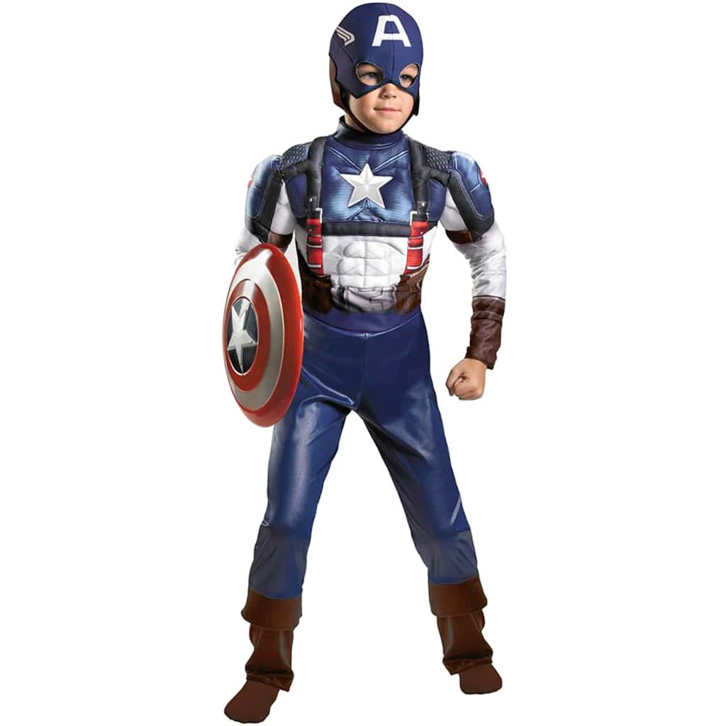 Captain America Muscle Costume