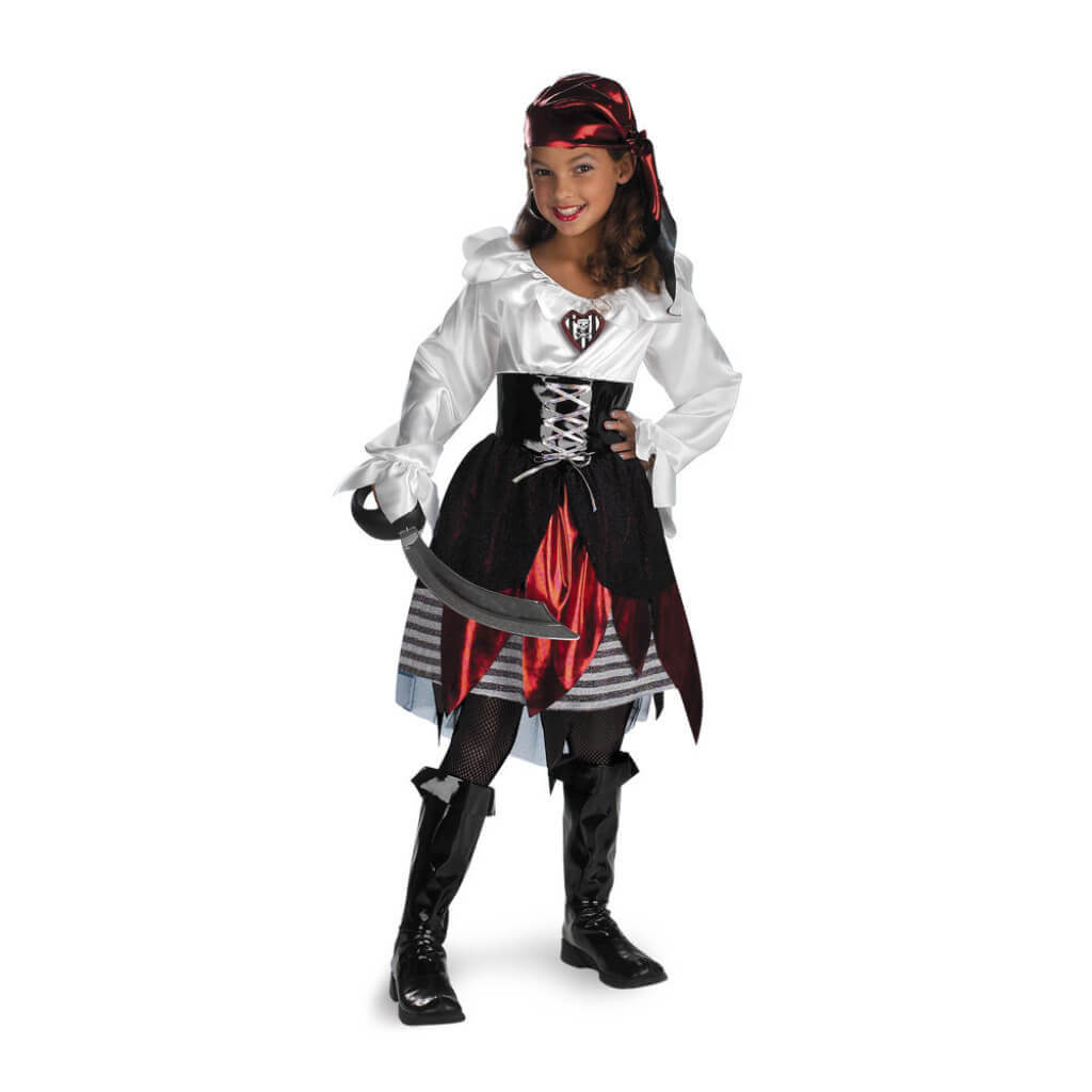 Pirate Lass Deluxe Costume 
