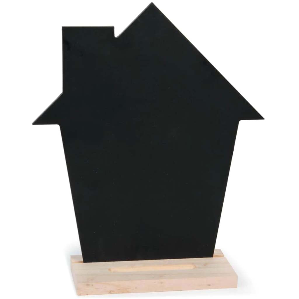 WOOD CHALKBOARD &amp; BASE HOUSE 